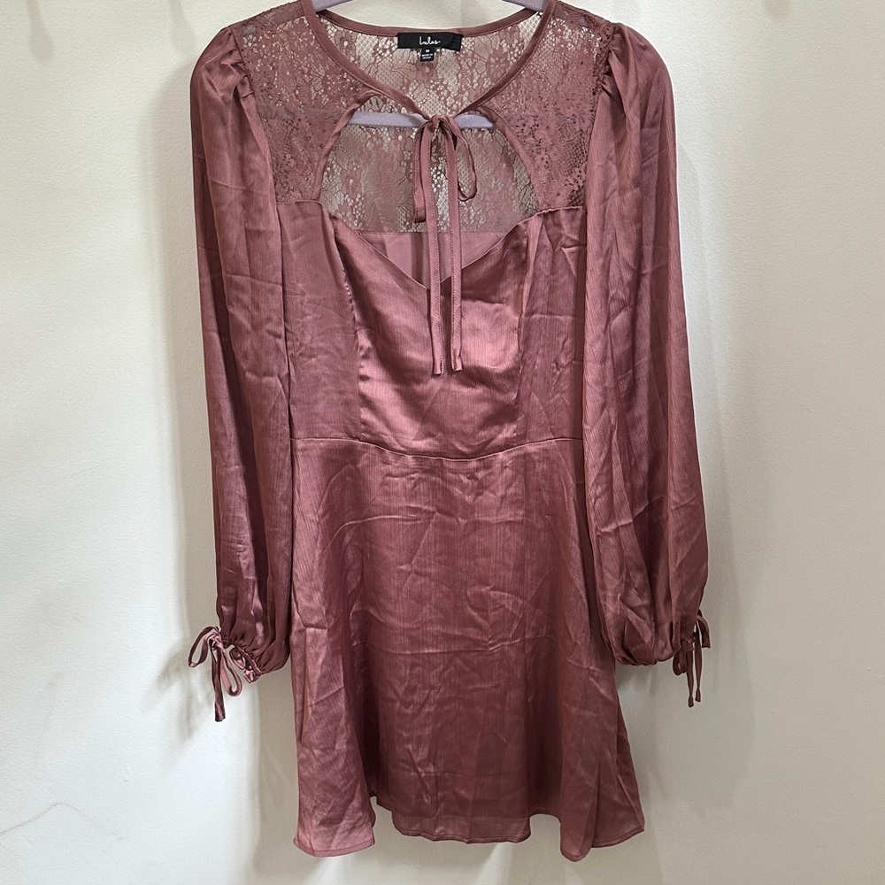 Lulus Long Sleeve Dress